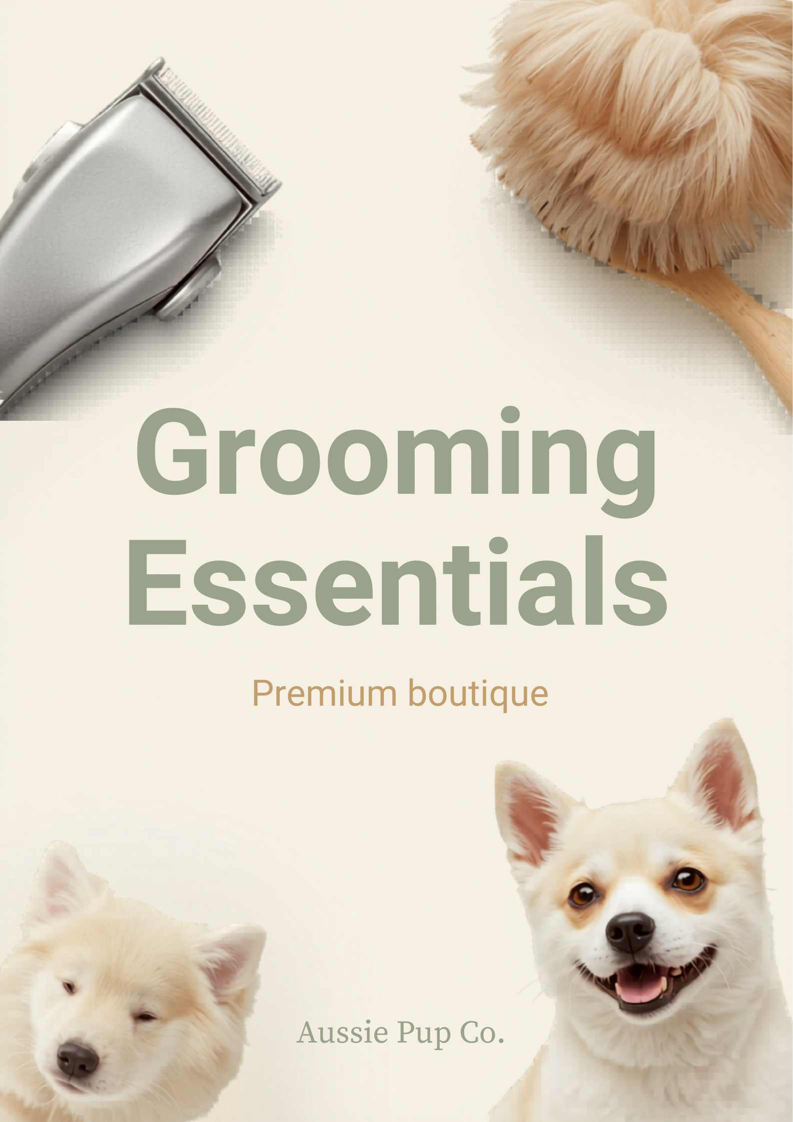 Aussie Pup Co. Grooming Essentials collection
